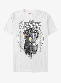 Marvel Avengers: Infinity War Gauntlet Drip T-Shirt