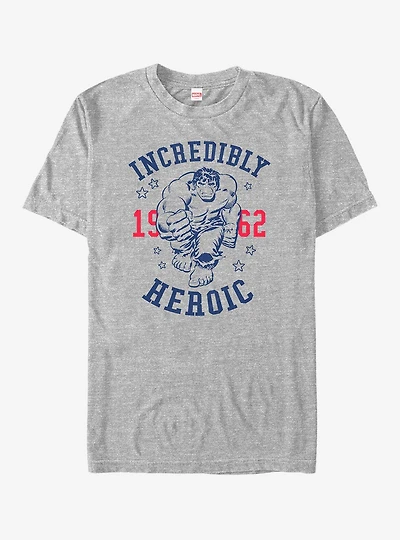 Marvel 4th of July Hulk Incredibly Heroic 1962 T-Shirt
