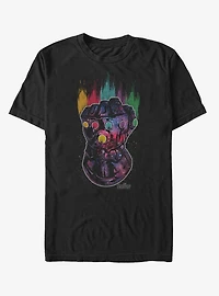 Marvel Avengers: Infinity War Rainbow Streak Gauntlet T-Shirt