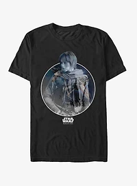 Star Wars Jyn X-Wing Circle T-Shirt
