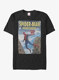 Marvel Spider-Man Homecoming Comic Book T-Shirt