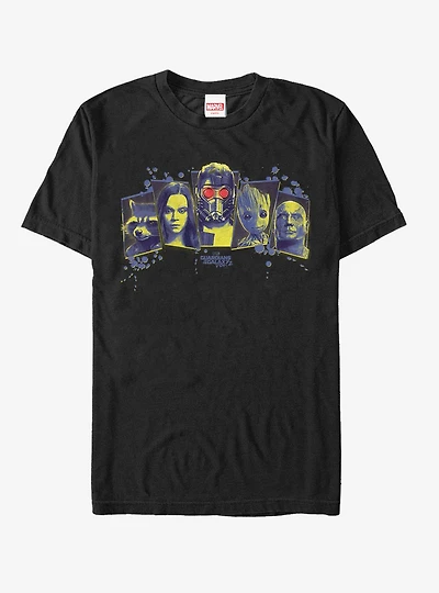 Marvel Guardians of the Galaxy Vol. 2 Team Panels T-Shirt
