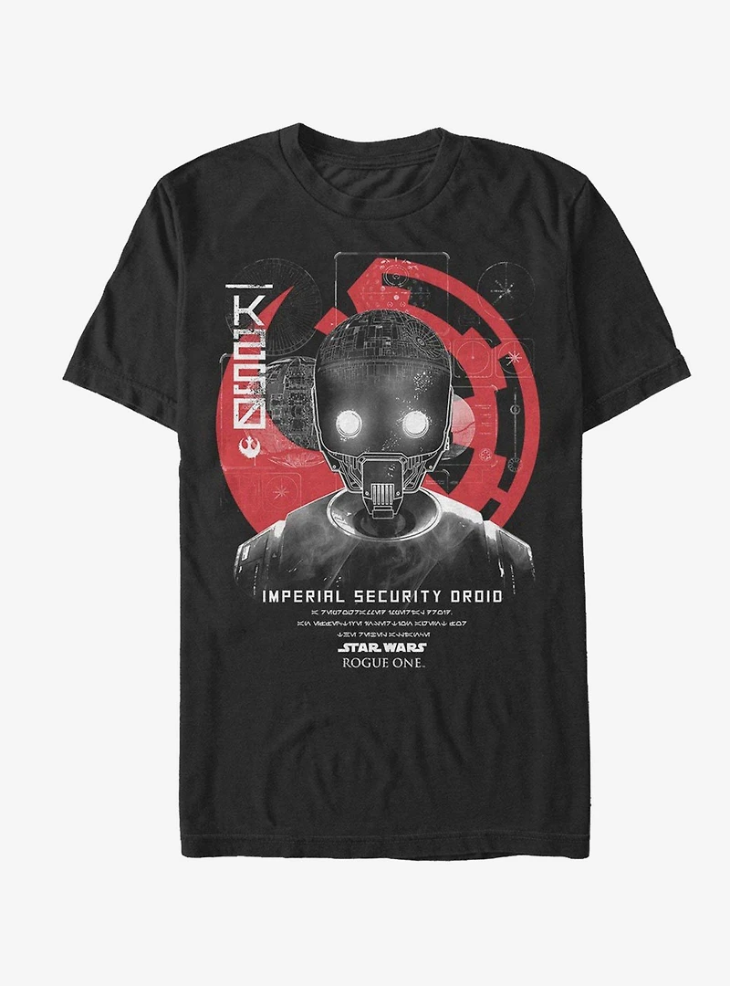 Star Wars K-2SO Imperial Droid T-Shirt