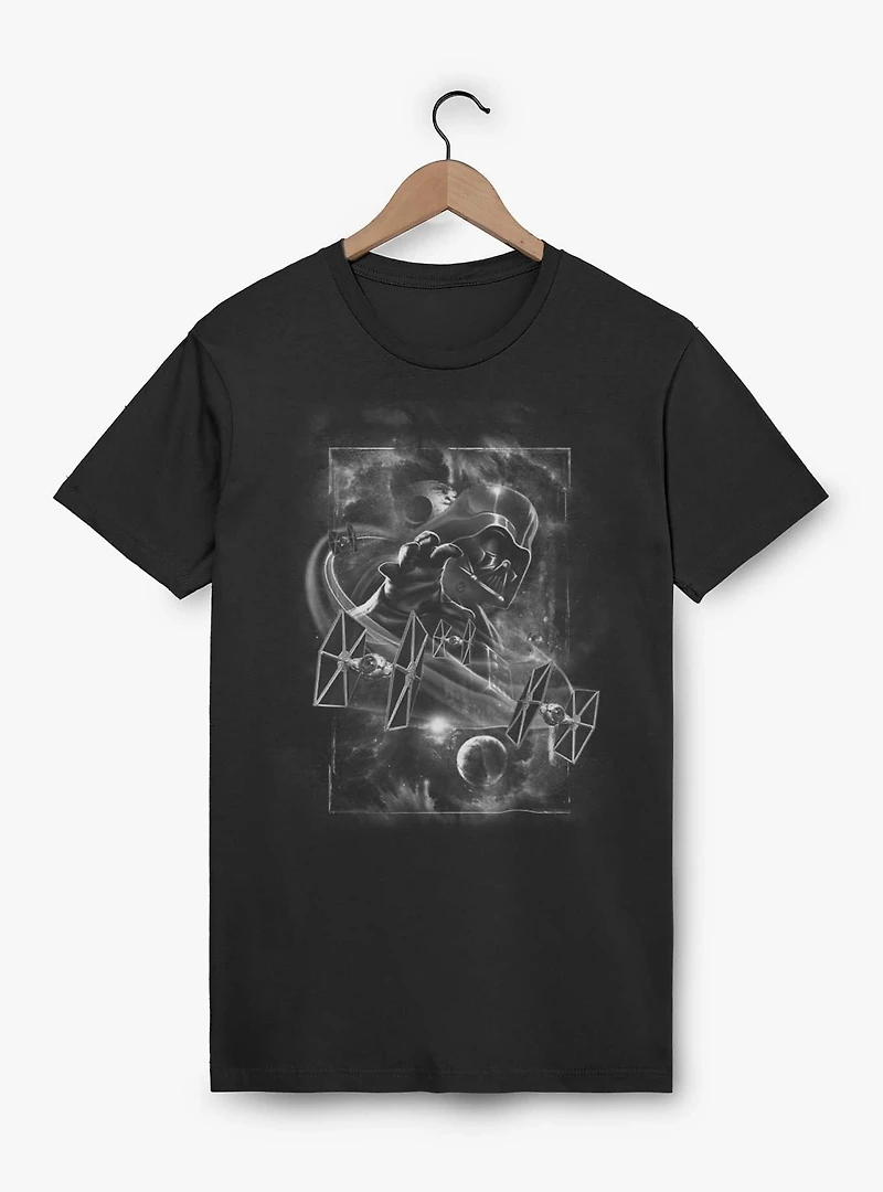 Star Wars TIE Fighter Darth Vader Choke T-Shirt