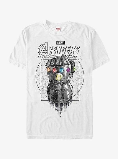 Marvel Avengers: Infinity War Gauntlet Drip T-Shirt