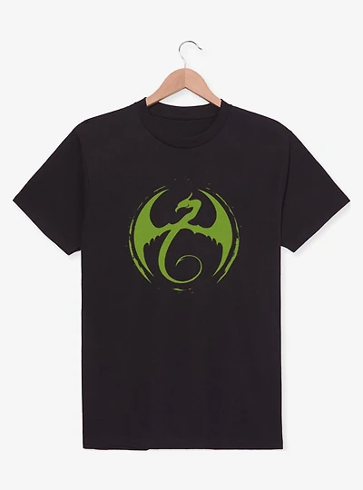 Marvel Iron Fist Dragon Logo T-Shirt