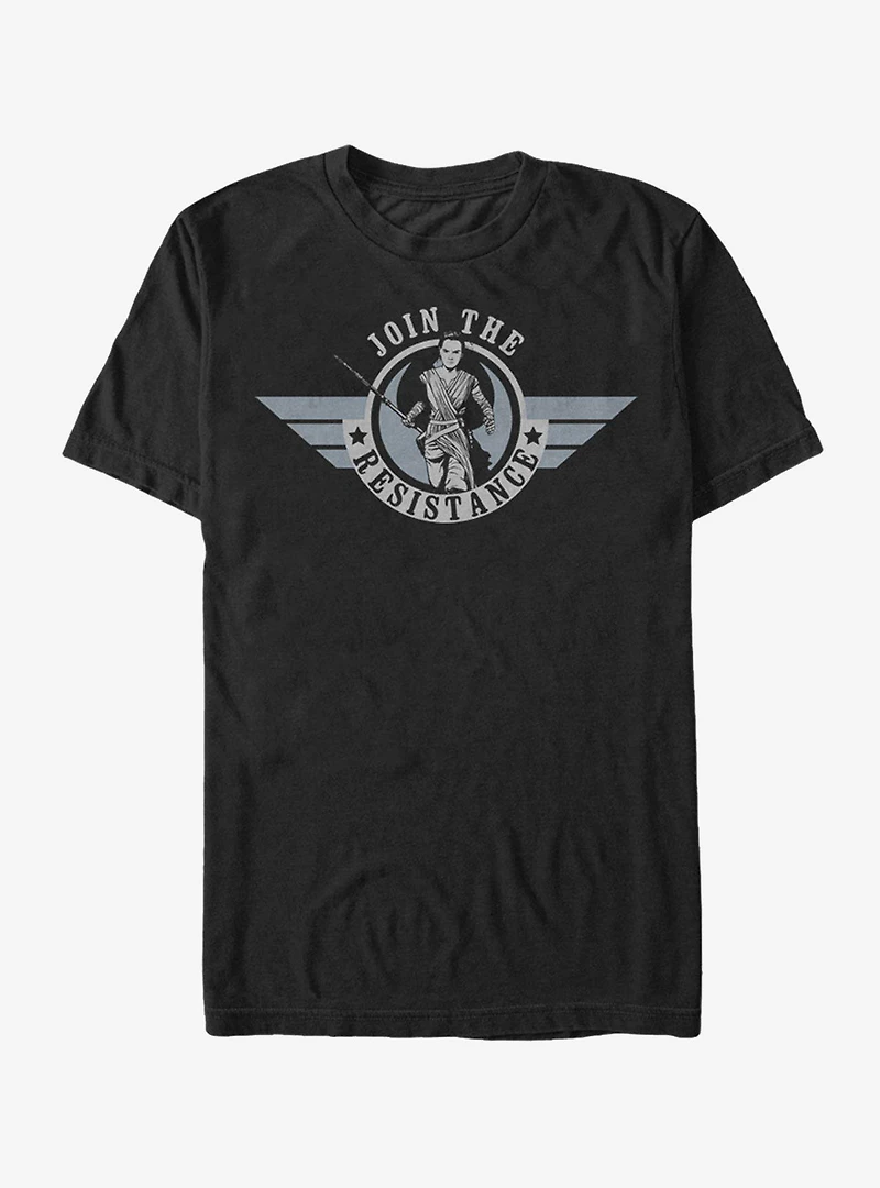 Star Wars Rey Join the Resistance T-Shirt