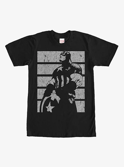Marvel Captain America Profile T-Shirt