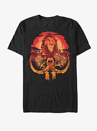 Disney The Lion King Scar Elephant Graveyard T-Shirt