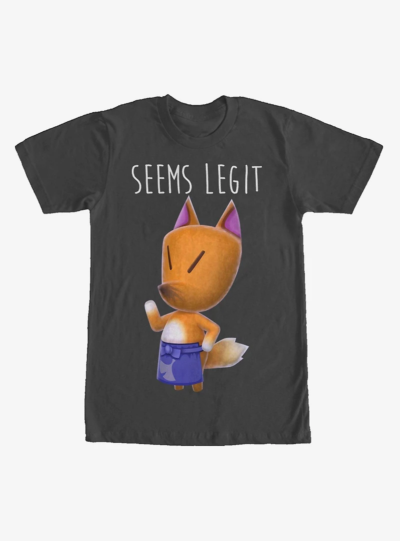 Nintendo Animal Crossing Redd the Fox Seems Legit T-Shirt