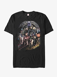 Marvel Avengers: Infinity War Character Scene T-Shirt