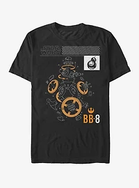 Star Wars BB-8 Deconstruct T-Shirt