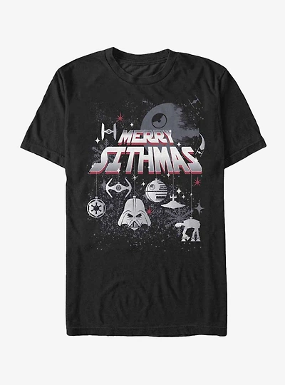 Star Wars Christmas Sithmas Ornaments T-Shirt
