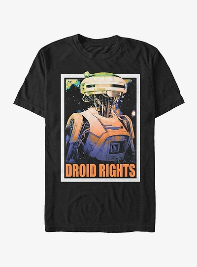 Star Wars L3-37 Droid Rights T-Shirt