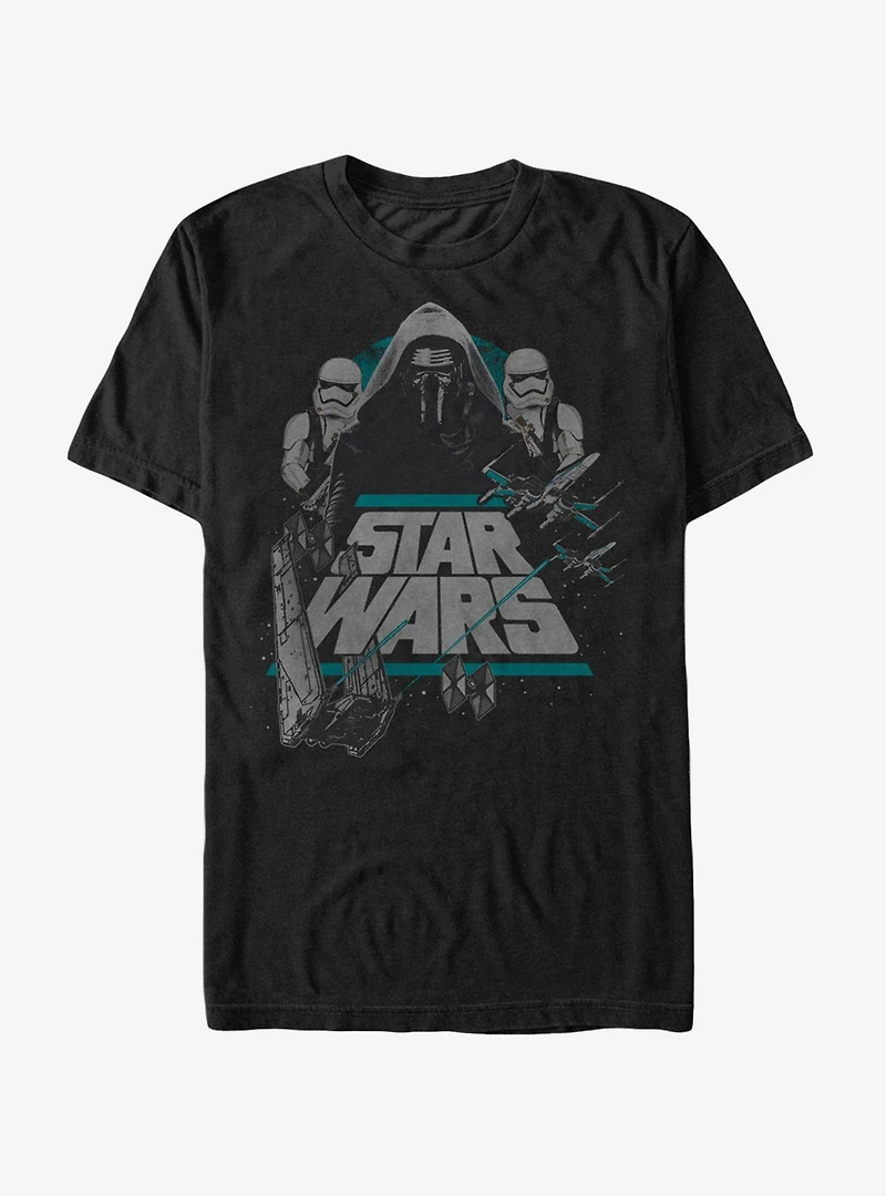 Star Wars Kylo Ren Command Shuttle Logo T-Shirt