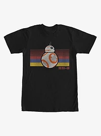 Star Wars BB-8 Retro Stripes T-Shirt