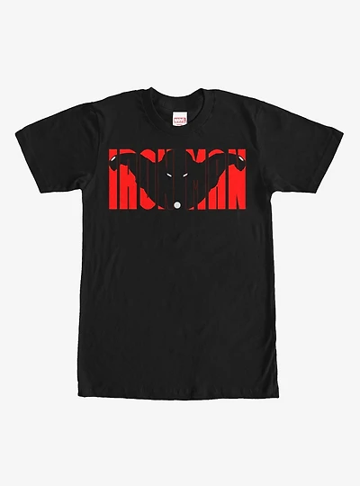 Marvel Iron Man Outline T-Shirt