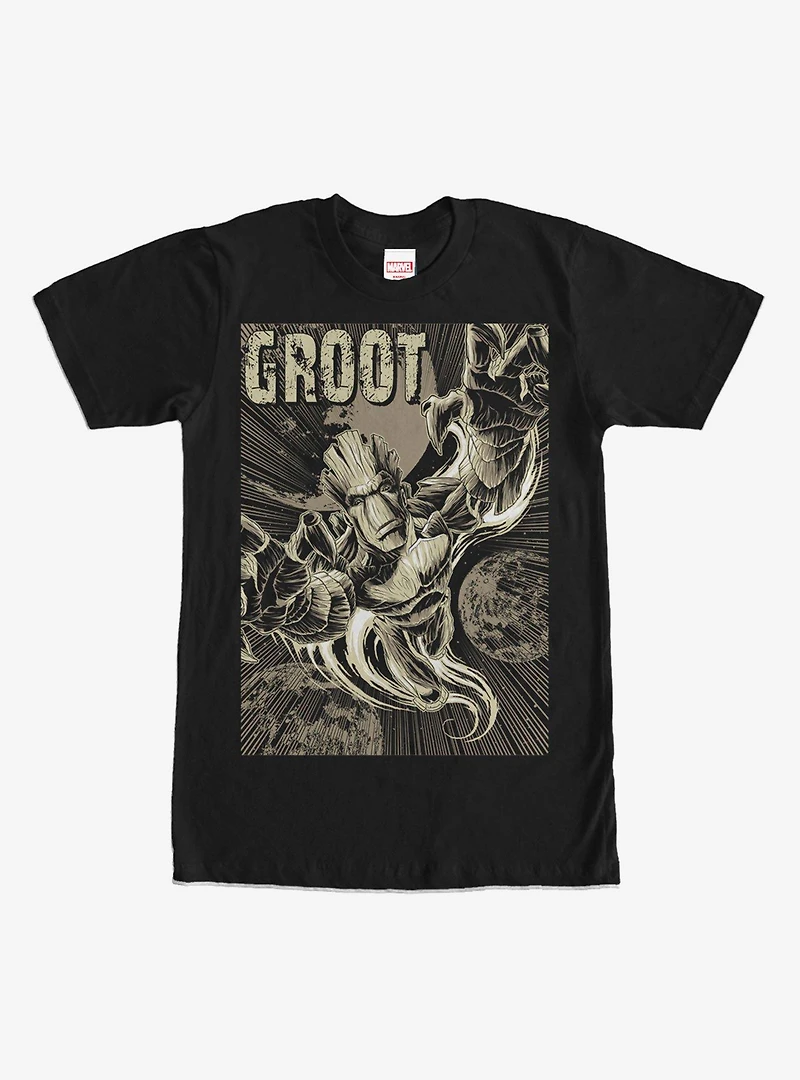 Marvel Guardians of the Galaxy Groot Plummet T-Shirt