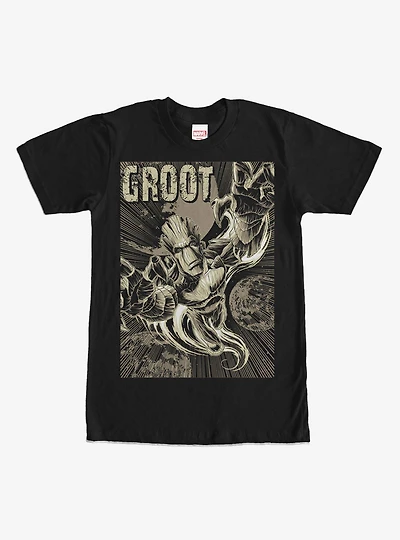 Marvel Guardians of the Galaxy Groot Plummet T-Shirt