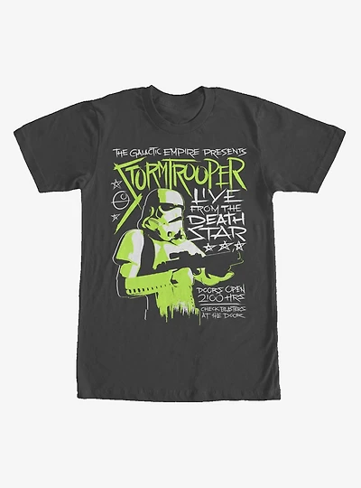 Star Wars Stormtrooper Concert Poster T-Shirt
