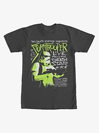 Star Wars Stormtrooper Concert Poster T-Shirt