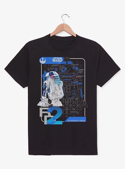 Star Wars R2-D2 Schematics T-Shirt
