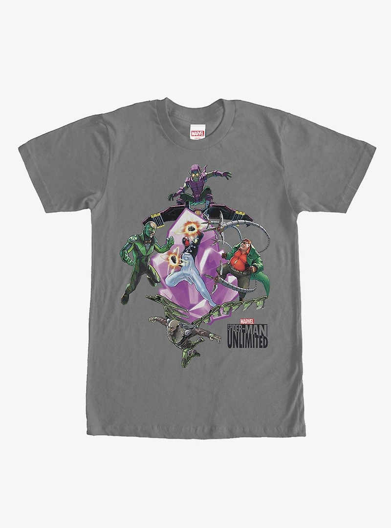 Marvel Spider-Man Unlimited Villains T-Shirt