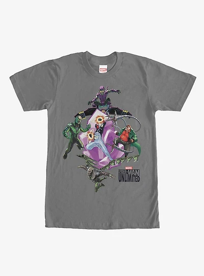 Marvel Spider-Man Unlimited Villains T-Shirt