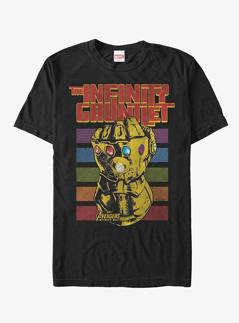 Marvel Avengers: Infinity War Rainbow Gauntlet T-Shirt