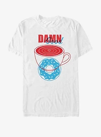 Twin Peaks Good Coffee and Donut T-Shirt