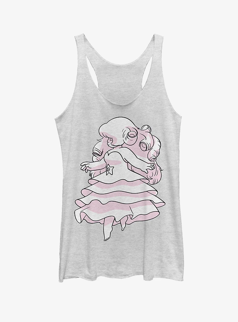 Steven Universe Rose Quartz Womens Tank Top
