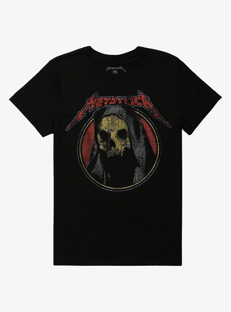 Metallica Distressed Reaper T-Shirt