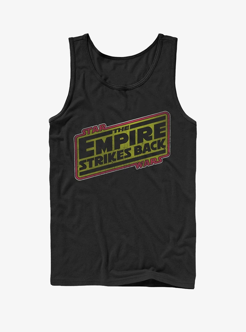 Star Wars Episode V The Empire Strikes Back Logo Tank Top