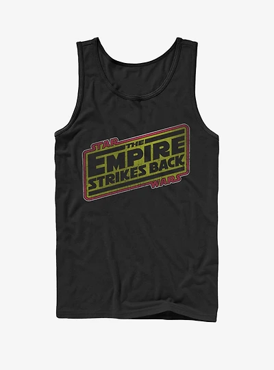 Star Wars Episode V The Empire Strikes Back Logo Tank Top