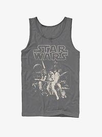 Star Wars Classic Poster Tank Top