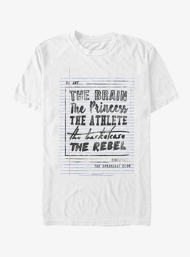 Breakfast Club Sincerely T-Shirt