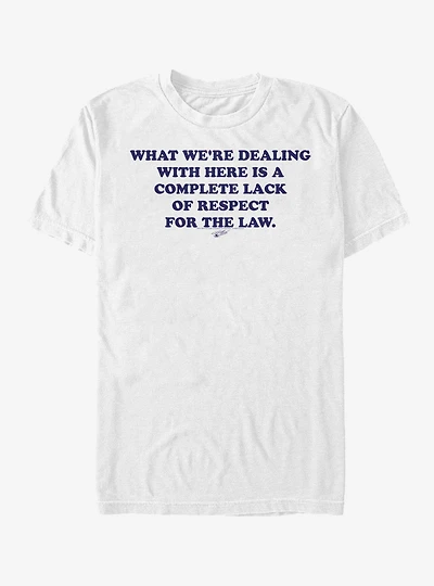 Smokey and the Bandit Lack of Respect T-Shirt