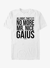 Battlestar Galactica Mr Nice Gaius T-Shirt