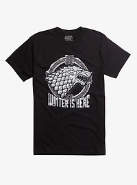 Game Of Thrones Stark Winter Is Here T-Shirt