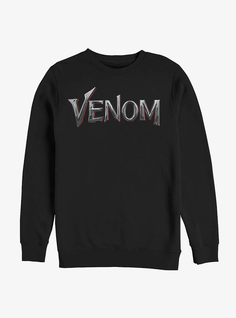 Marvel Venom Chrome Logo Sweatshirt