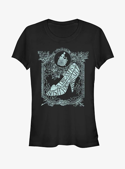 Disney Cinderella Wish Slipper Girls T-Shirt