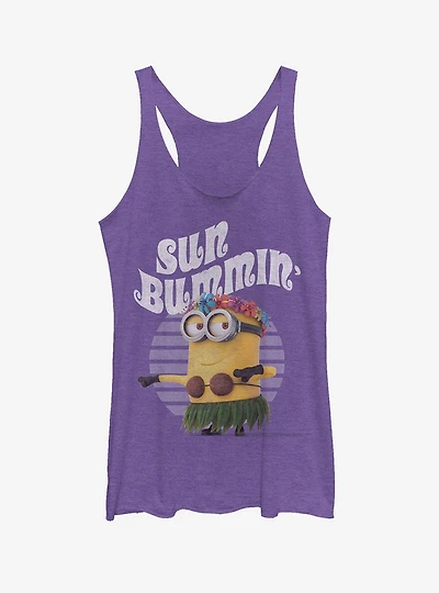 Minion Sun Bummin' Hula Girls Tank