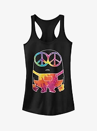 Minion Tie-Dye Girls Tank