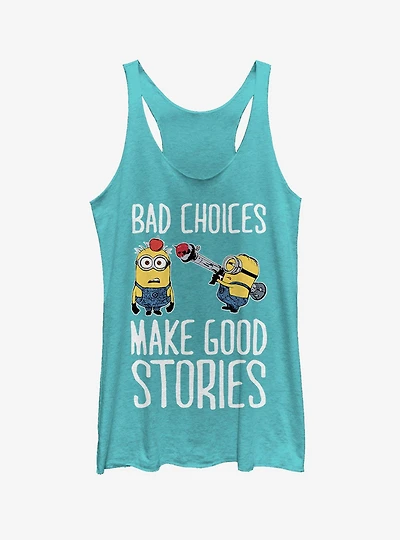 Minion Bad Choices Girls Tank