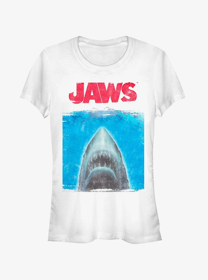 Jaws Movie Poster Girls T-Shirt