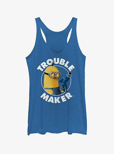 Minion Trouble Maker Girls Tank
