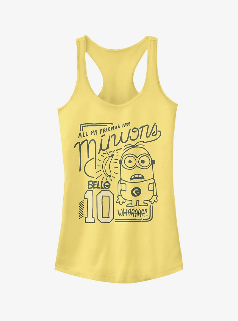 My Friends Are Minions Girls Tank