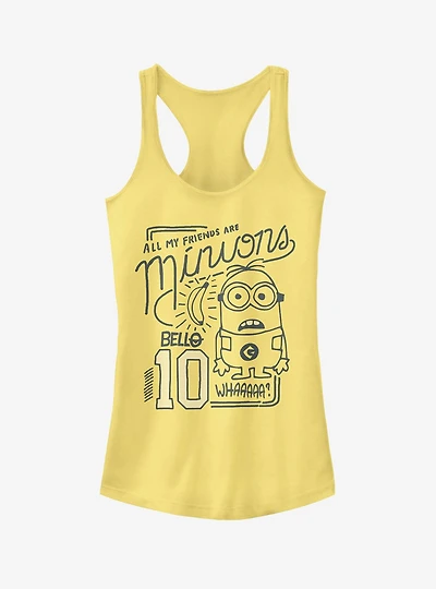 My Friends Are Minions Girls Tank