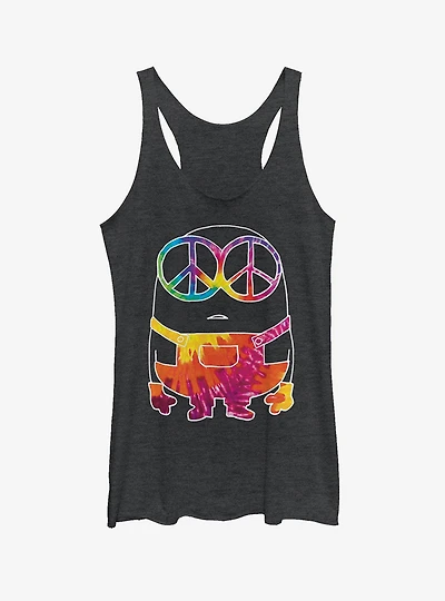 Minion Tie-Dye Girls Tank