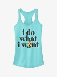 Minion Do What I Want Girls Tank